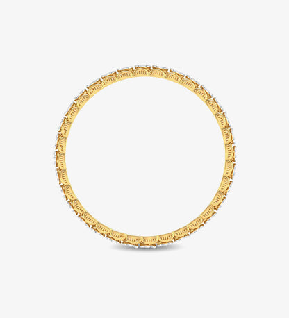 Exquisite Dual Jewel Diamond Danglers