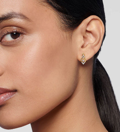 Diamond Stud Eulla Earring Rose Gold