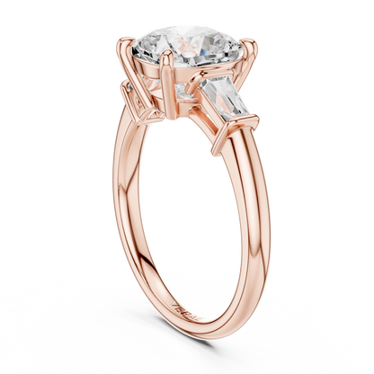 ROYALE | The  Empress Three Stone
