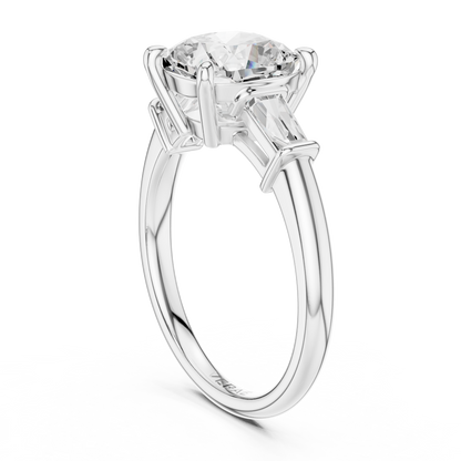 ROYALE | The  Empress Three Stone