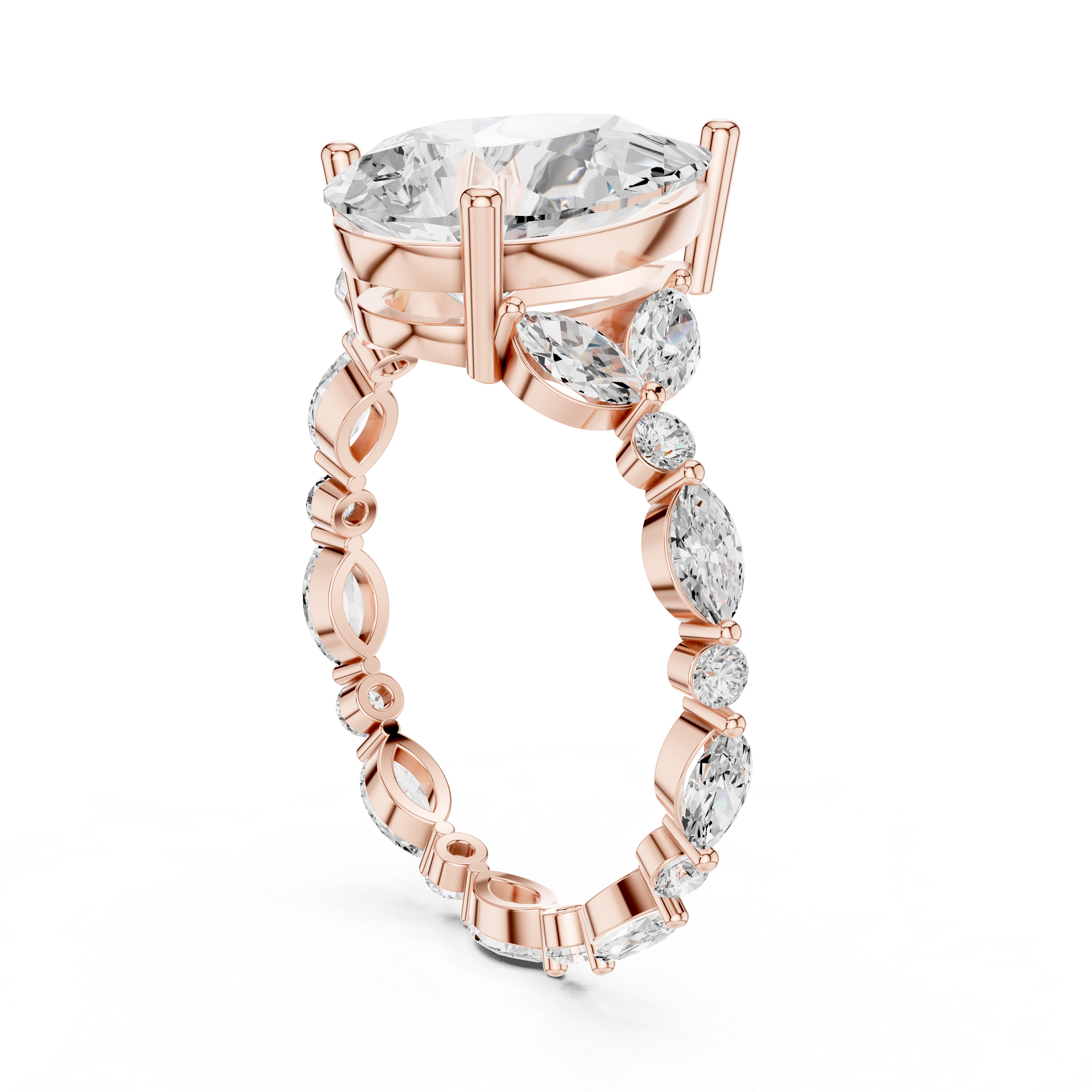 ÉTOILE | The Celestial Pear Marquise Ring