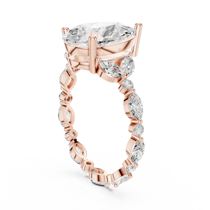 ÉTOILE | The Celestial Pear Marquise Ring