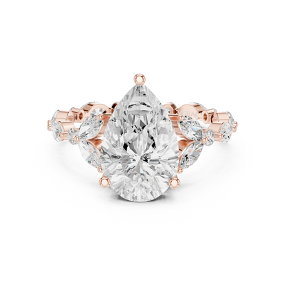 ÉTOILE | The Celestial Pear Marquise Ring