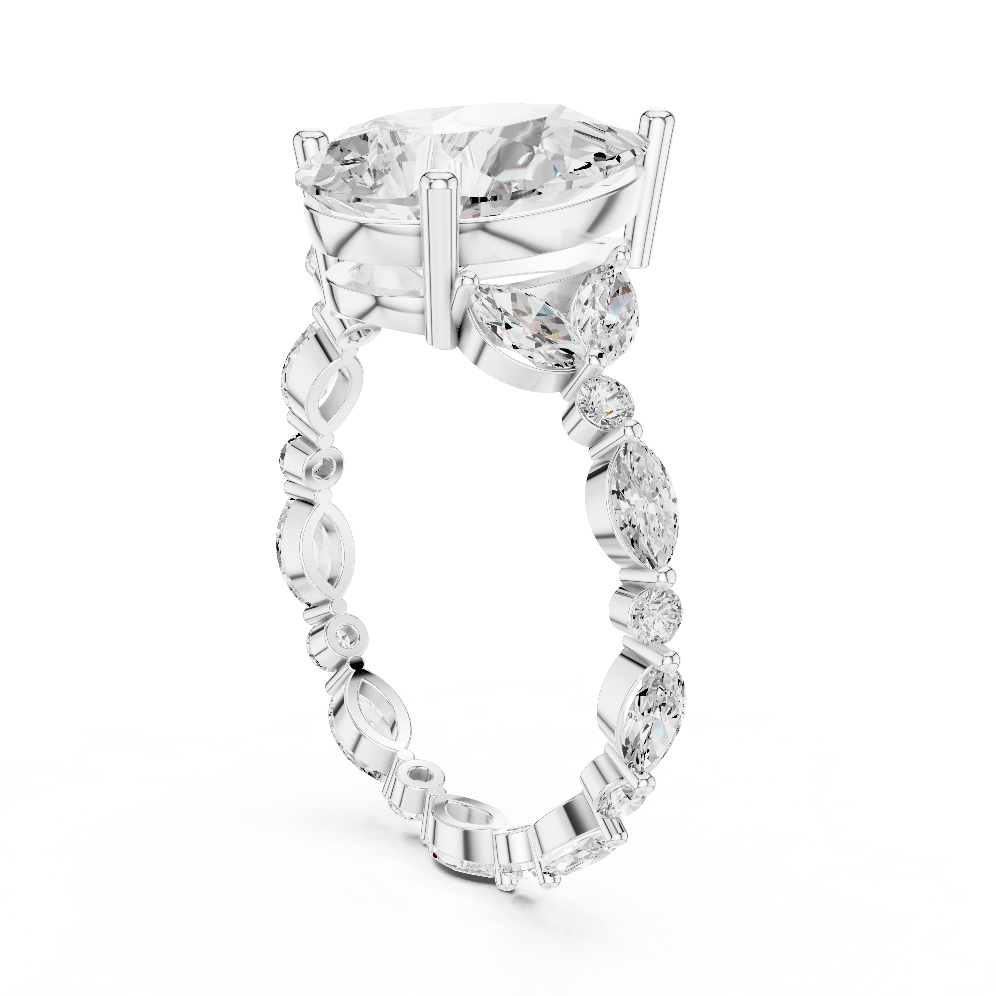 ÉTOILE | The Celestial Pear Marquise Ring