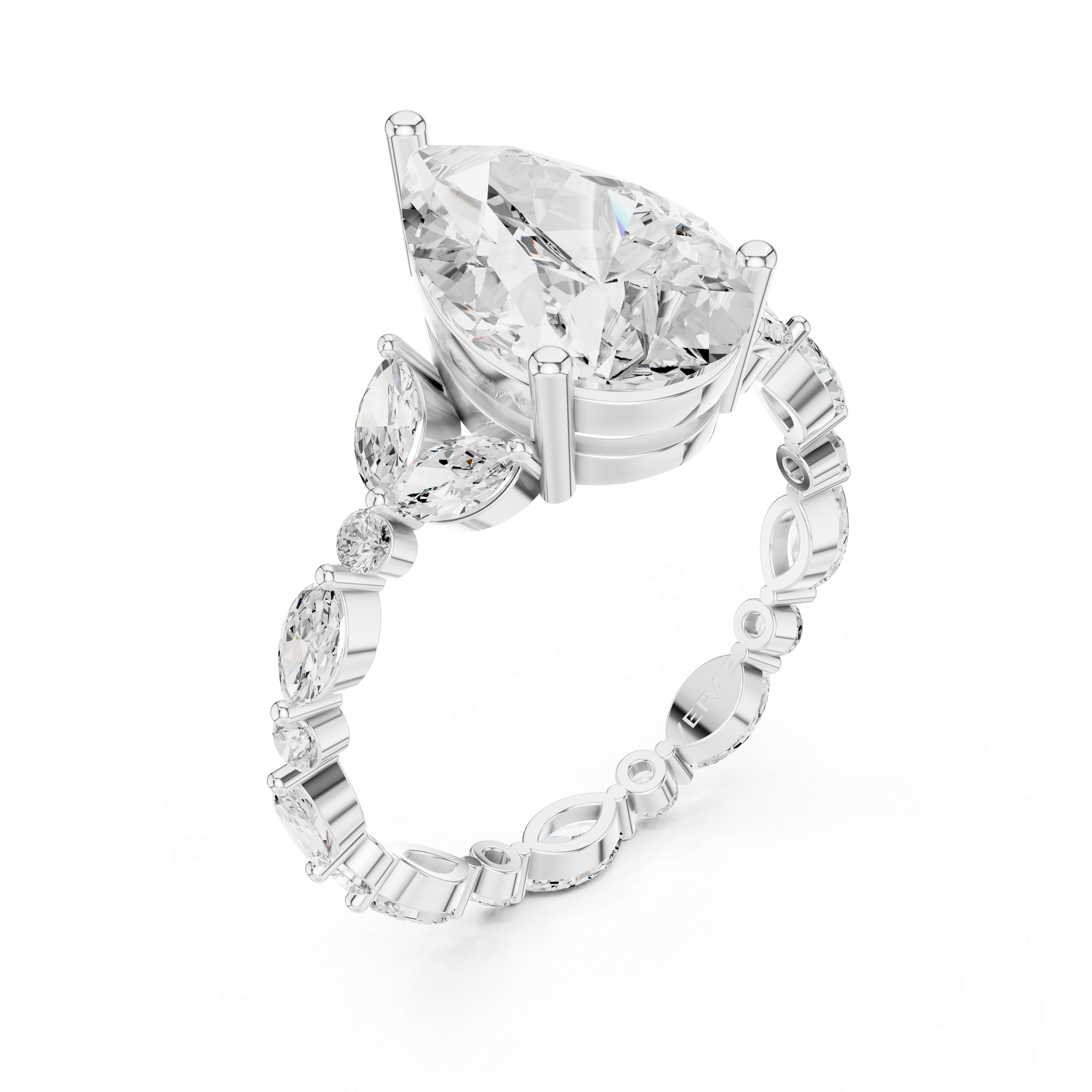 ÉTOILE | The Celestial Pear Marquise Ring