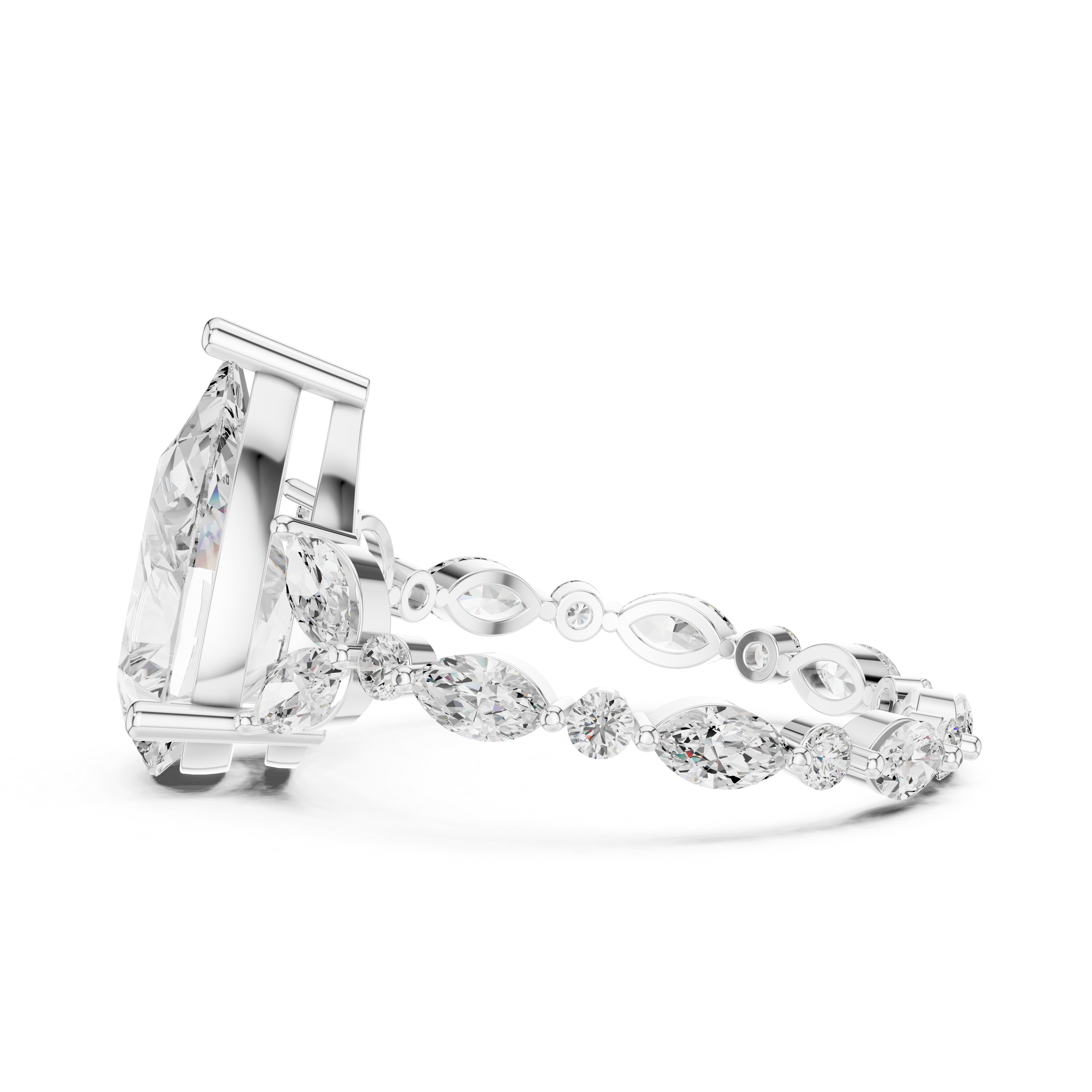 ÉTOILE | The Celestial Pear Marquise Ring