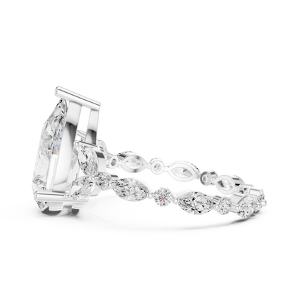 ÉTOILE | The Celestial Pear Marquise Ring