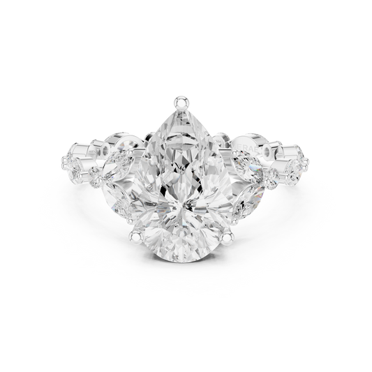 ÉTOILE | The Celestial Pear Marquise Ring