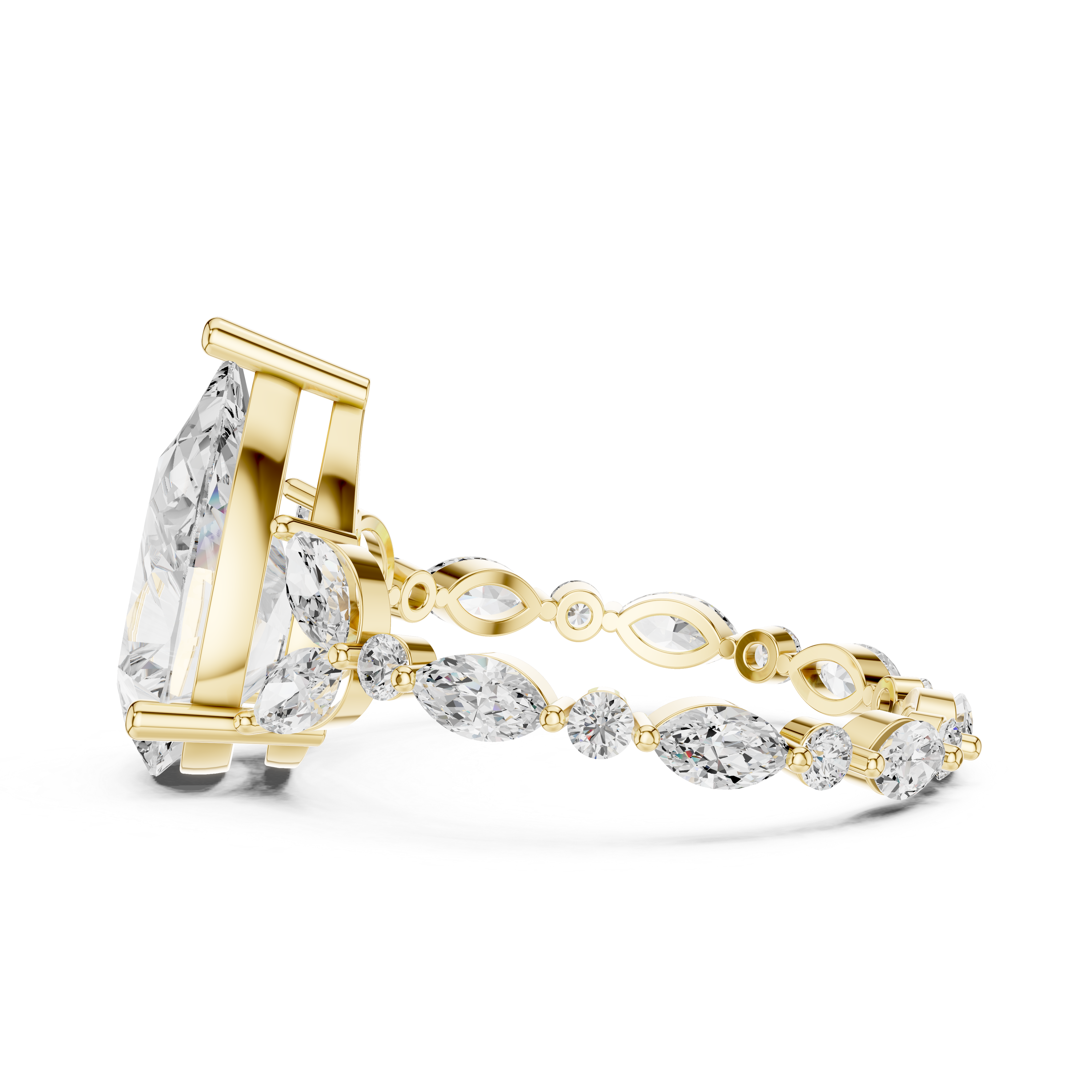 ÉTOILE | The Celestial Pear Marquise Ring