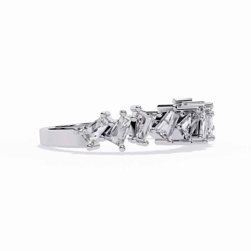 TRINITYÉ | Aria Baguette Curve Ring