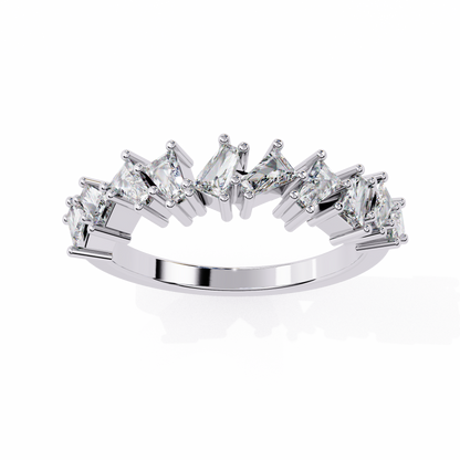 TRINITYÉ | Aria Baguette Curve Ring