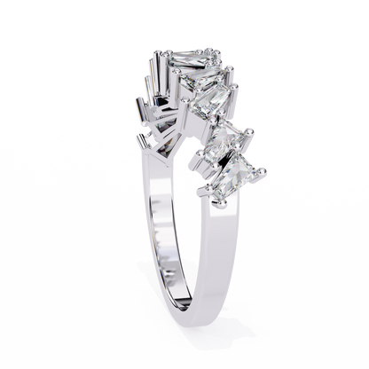 TRINITYÉ | Aria Baguette Curve Ring