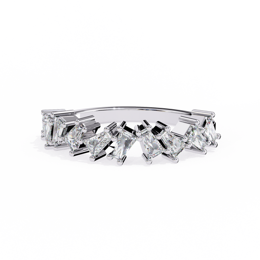 TRINITYÉ | Aria Baguette Curve Ring