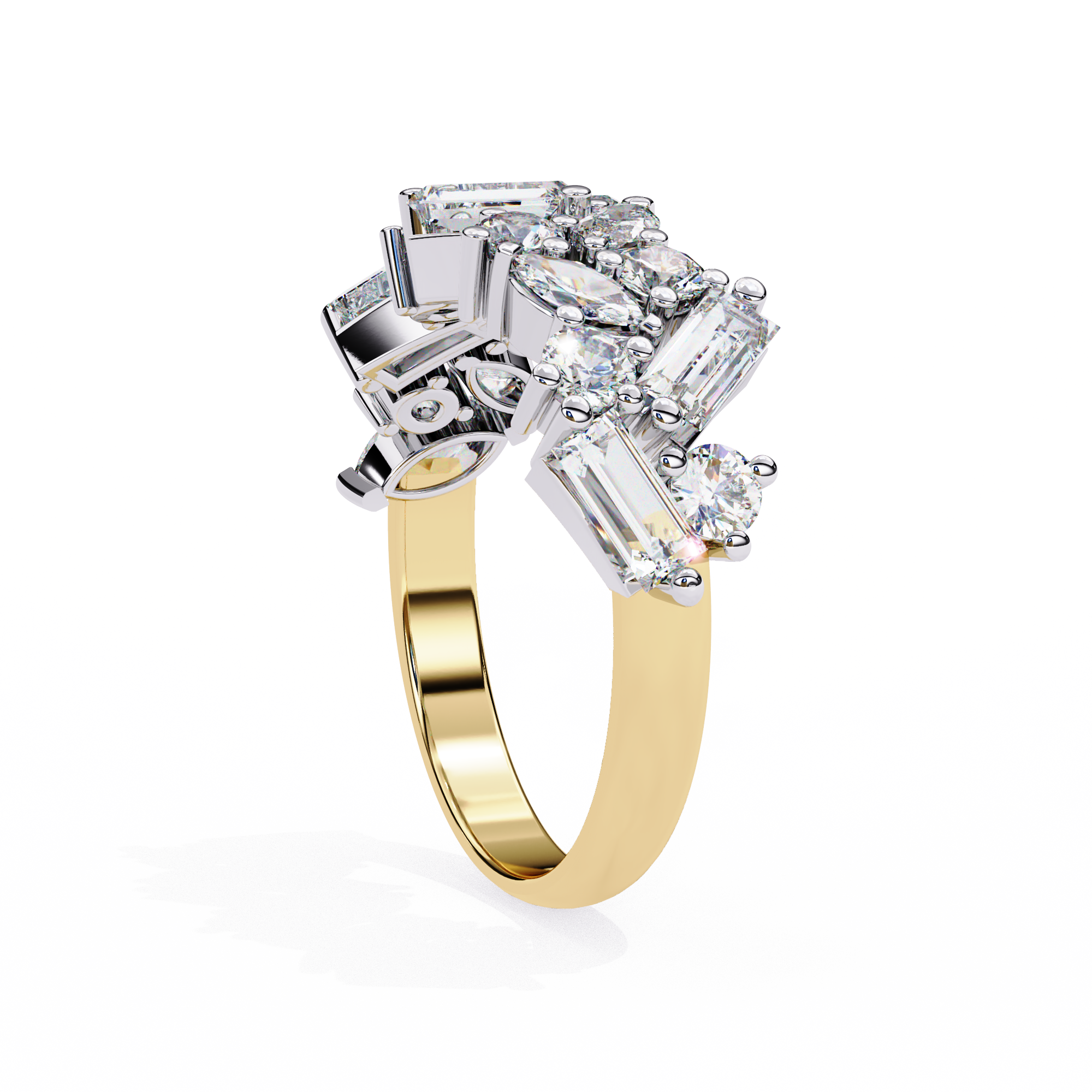 ÉTOILE | Astra Marquise Cluster Ring