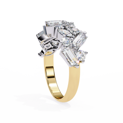 ÉTOILE | Astra Marquise Cluster Ring