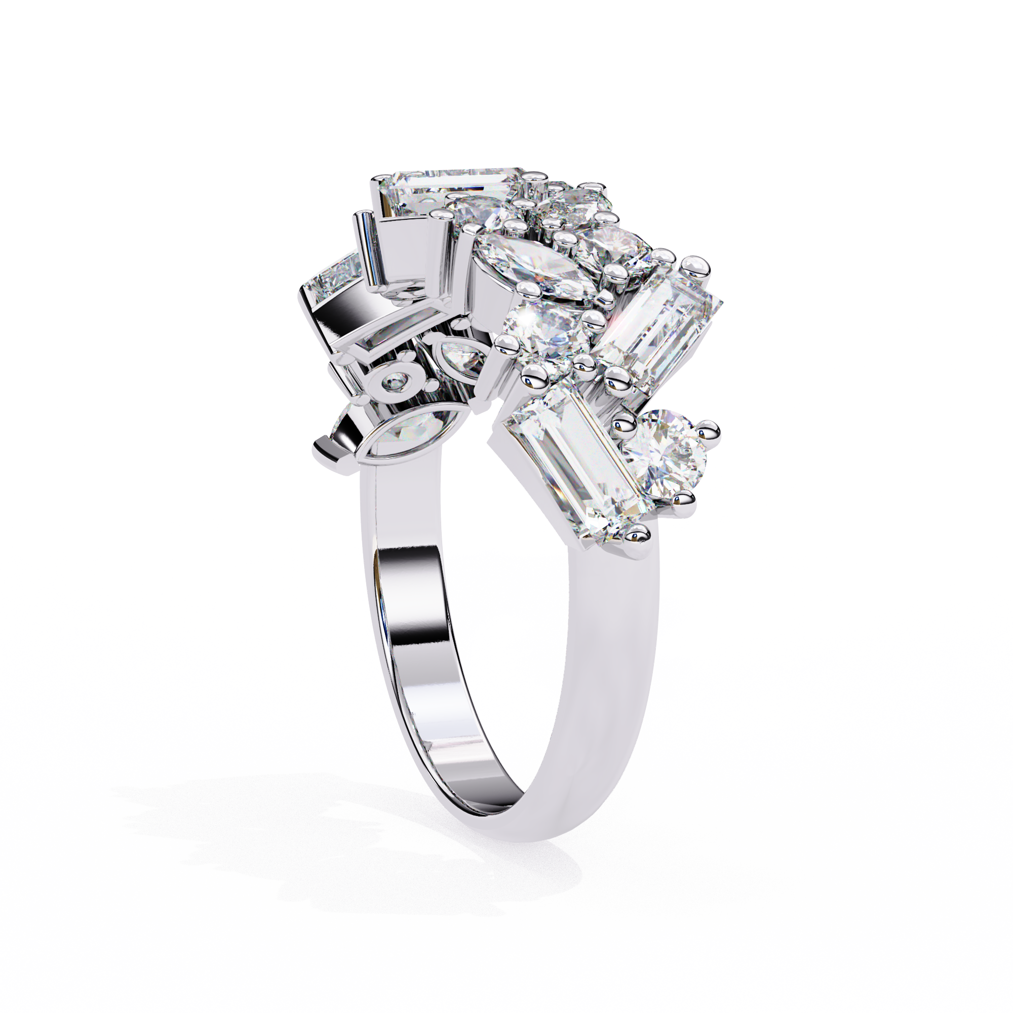 ÉTOILE | Astra Marquise Cluster Ring