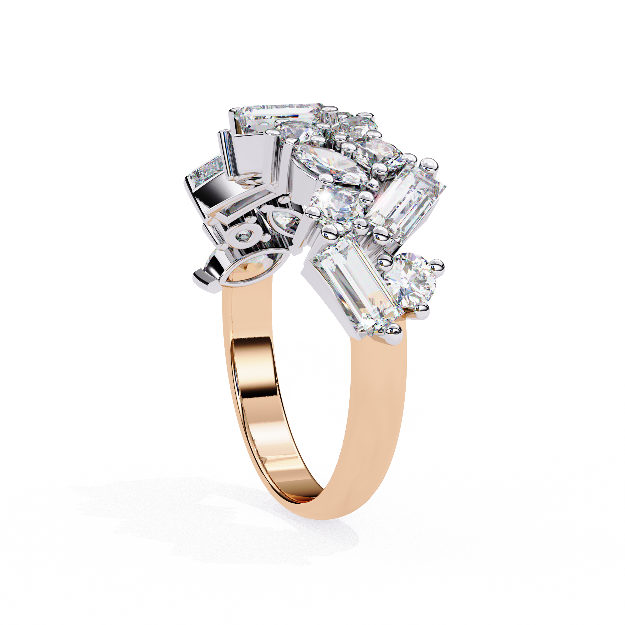 ÉTOILE | Astra Marquise Cluster Ring