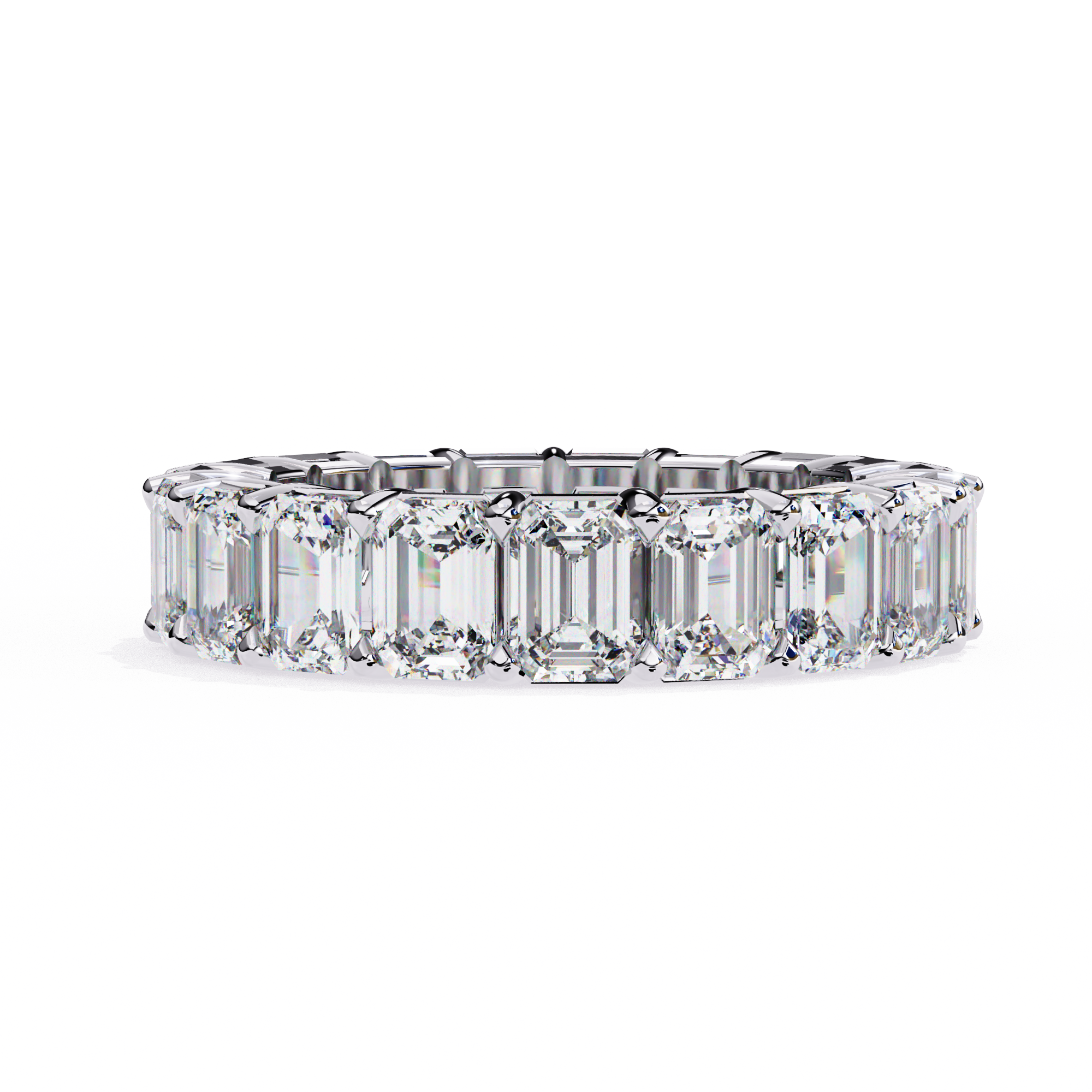 ÉTERNELLE | Régence Emerald Eternity Band