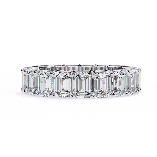 ÉTERNELLE | Régence Emerald Eternity Band