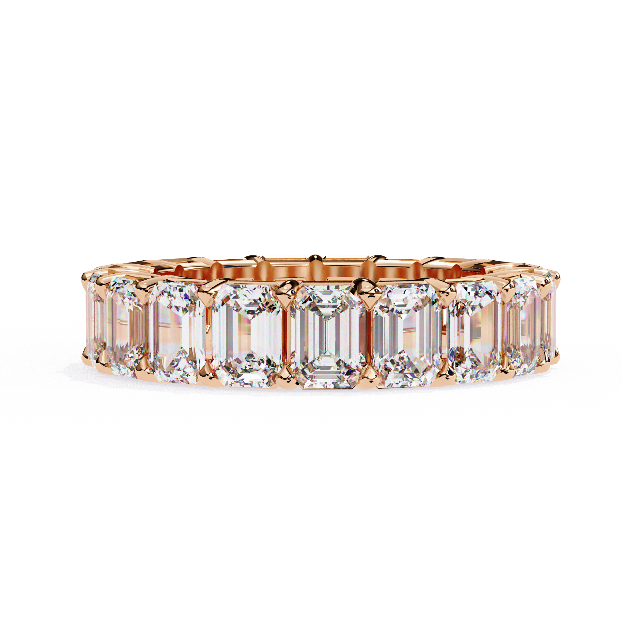 ÉTERNELLE | Régence Emerald Eternity Band