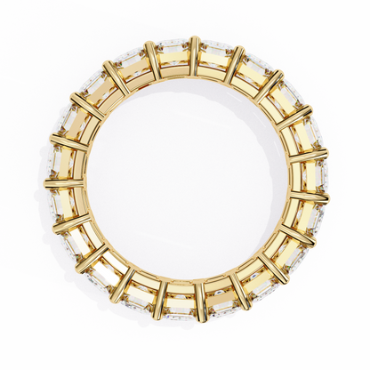 ÉTERNELLE | Régence Emerald Eternity Band