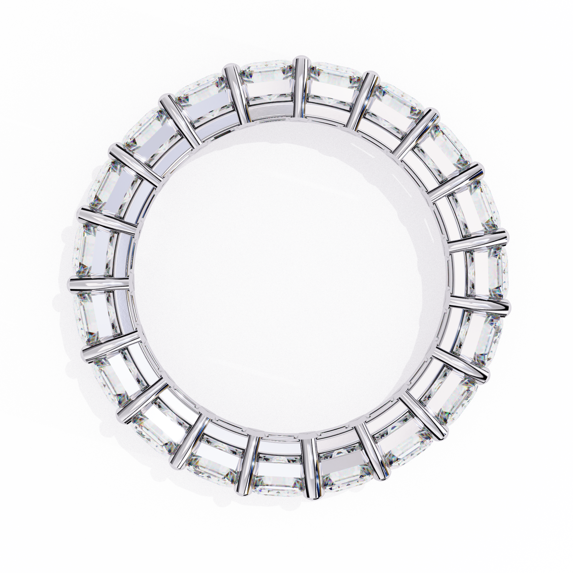 ÉTERNELLE | Régence Emerald Eternity Band