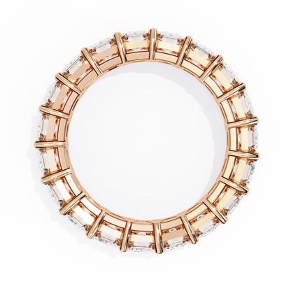 ÉTERNELLE | Régence Emerald Eternity Band