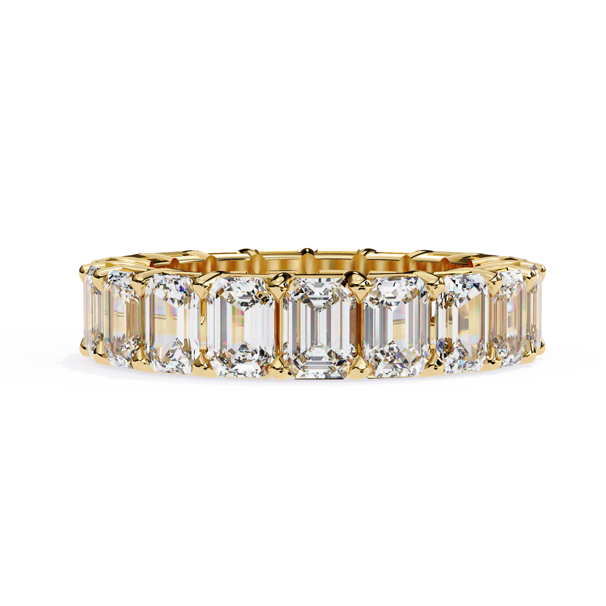 ÉTERNELLE | Régence Emerald Eternity Band