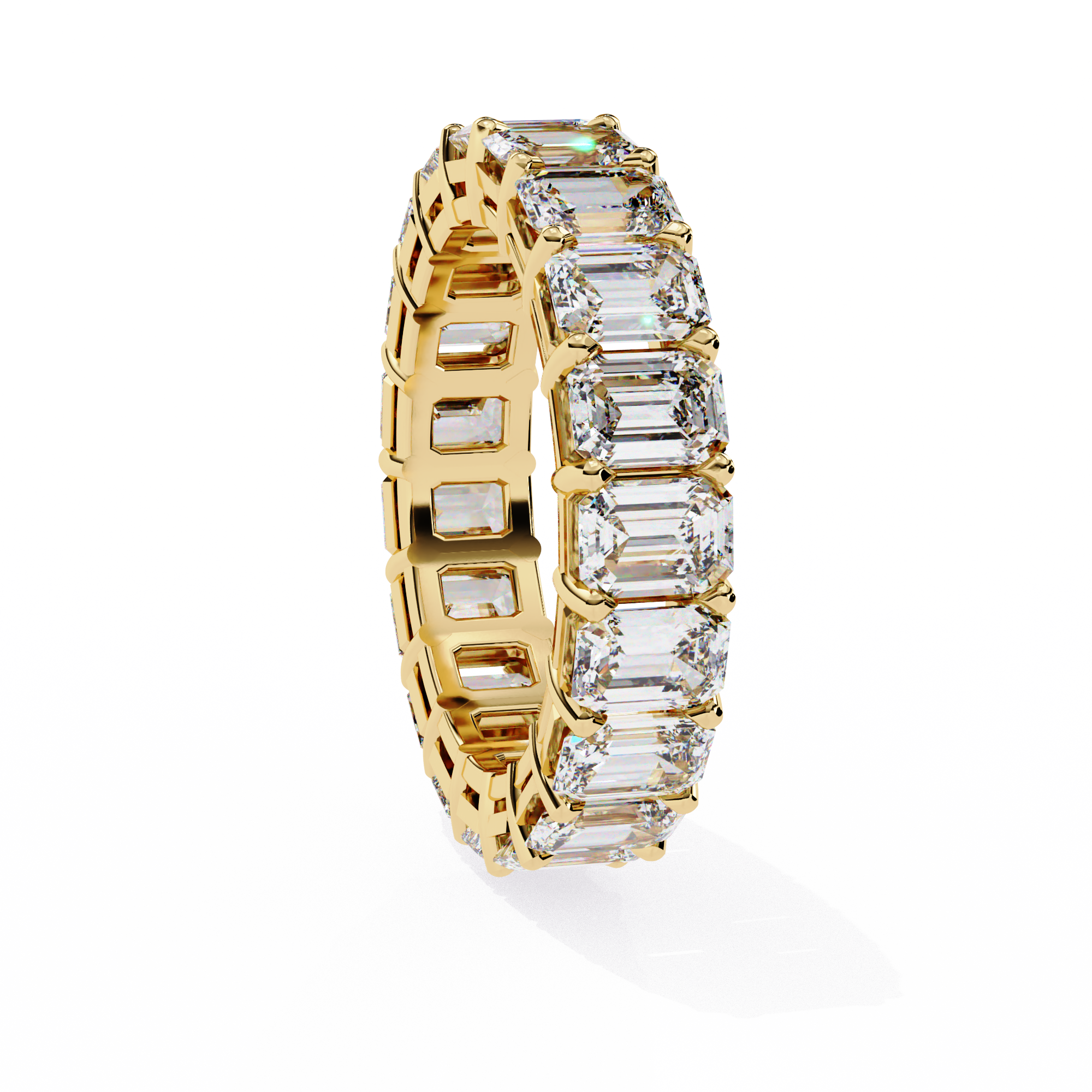 ÉTERNELLE | Régence Emerald Eternity Band