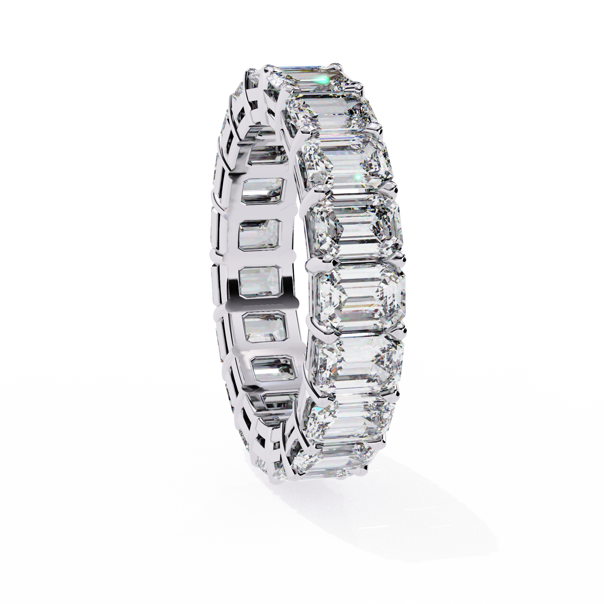 ÉTERNELLE | Régence Emerald Eternity Band