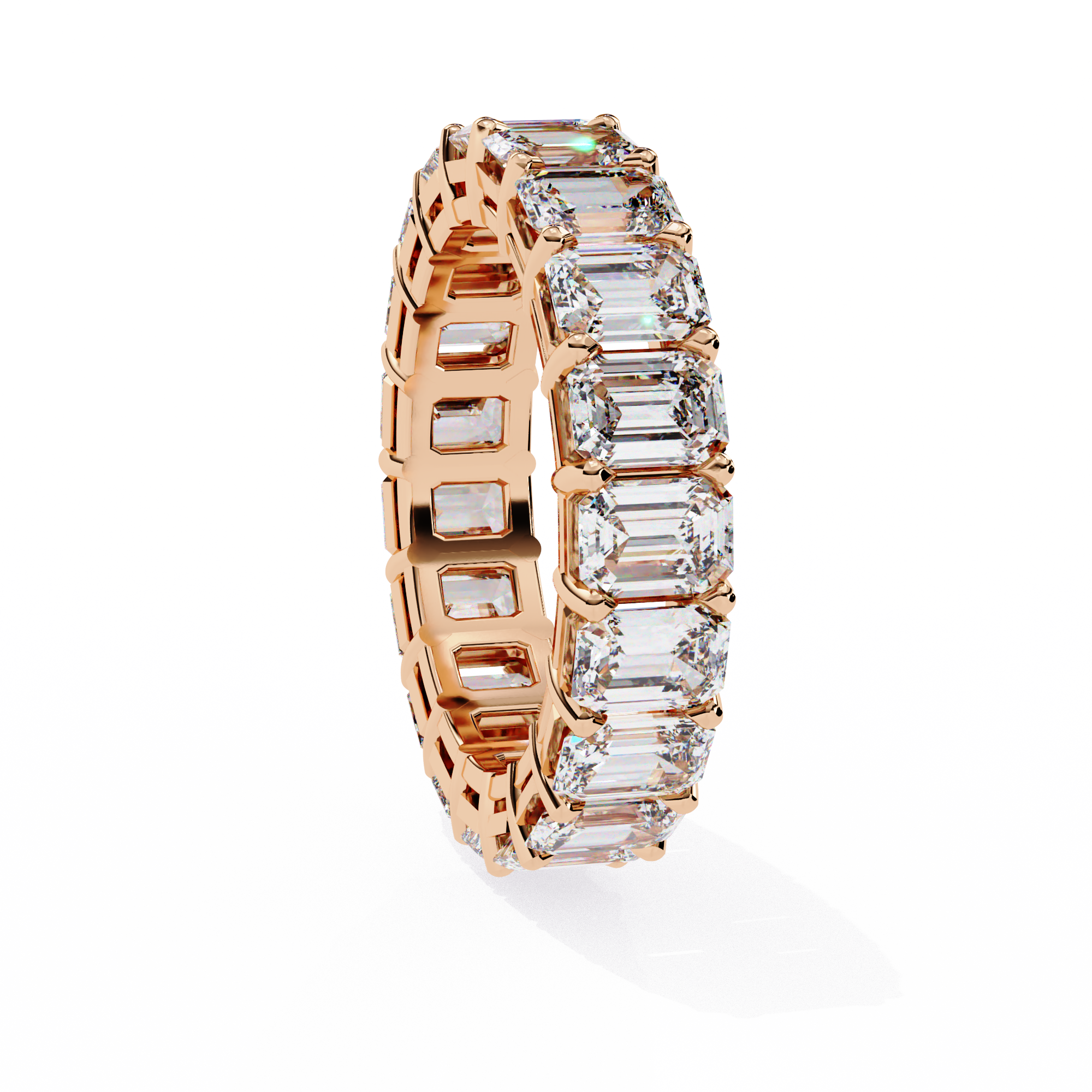ÉTERNELLE | Régence Emerald Eternity Band
