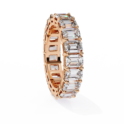 ÉTERNELLE | Régence Emerald Eternity Band