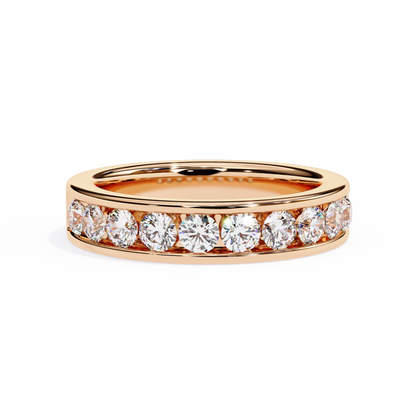 ÉTERNELLE | Radiant Line Channel Eternity Band