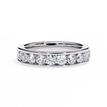 ÉTERNELLE | Radiant Line Channel Eternity Band