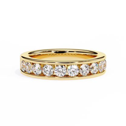 ÉTERNELLE | Radiant Line Channel Eternity Band