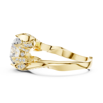 SEREN | The Blooming Petal Radiance Ring