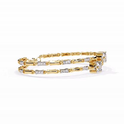 TRINITYÉ | The Dual Radiant Line Bracelet