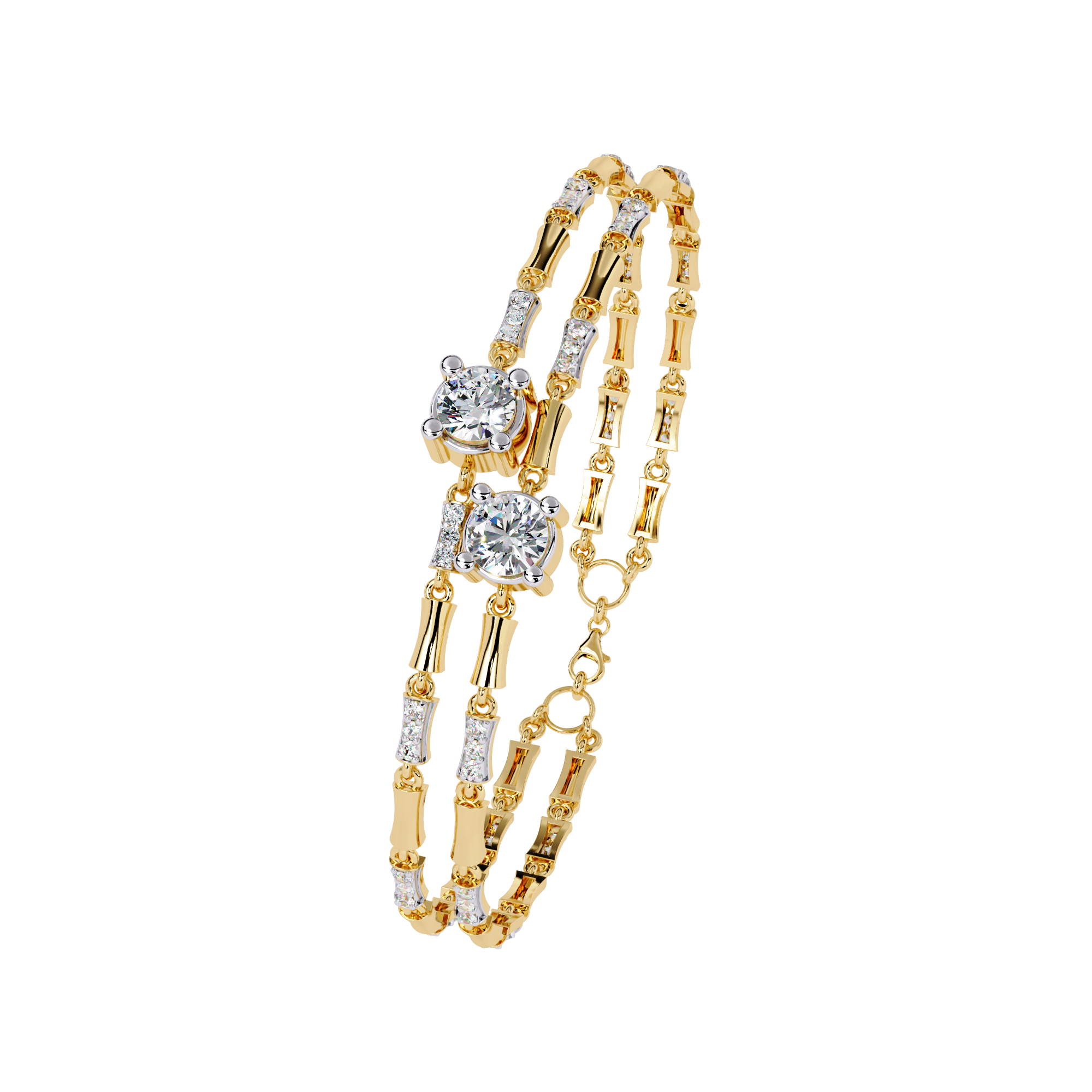 TRINITYÉ | The Dual Radiant Line Bracelet