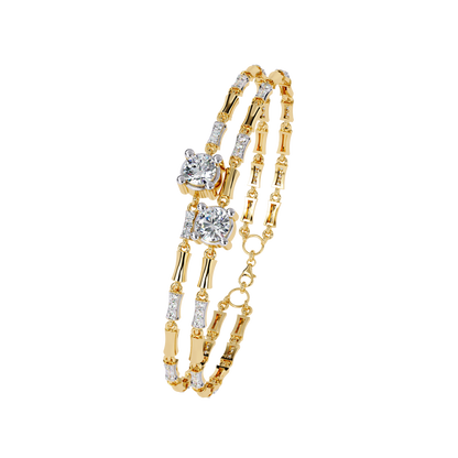 TRINITYÉ | The Dual Radiant Line Bracelet