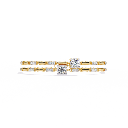 TRINITYÉ | The Dual Radiant Line Bracelet