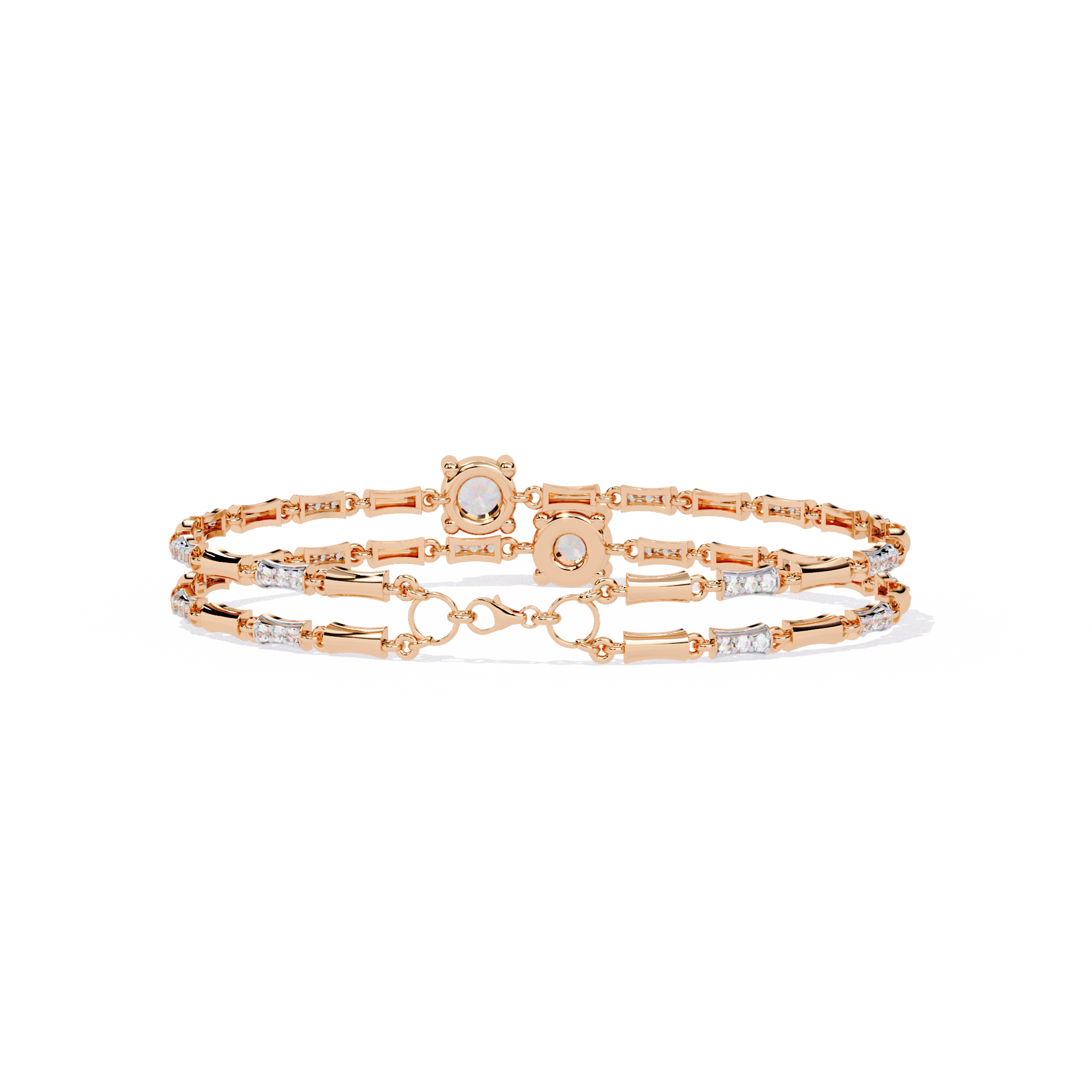 TRINITYÉ | The Dual Radiant Line Bracelet