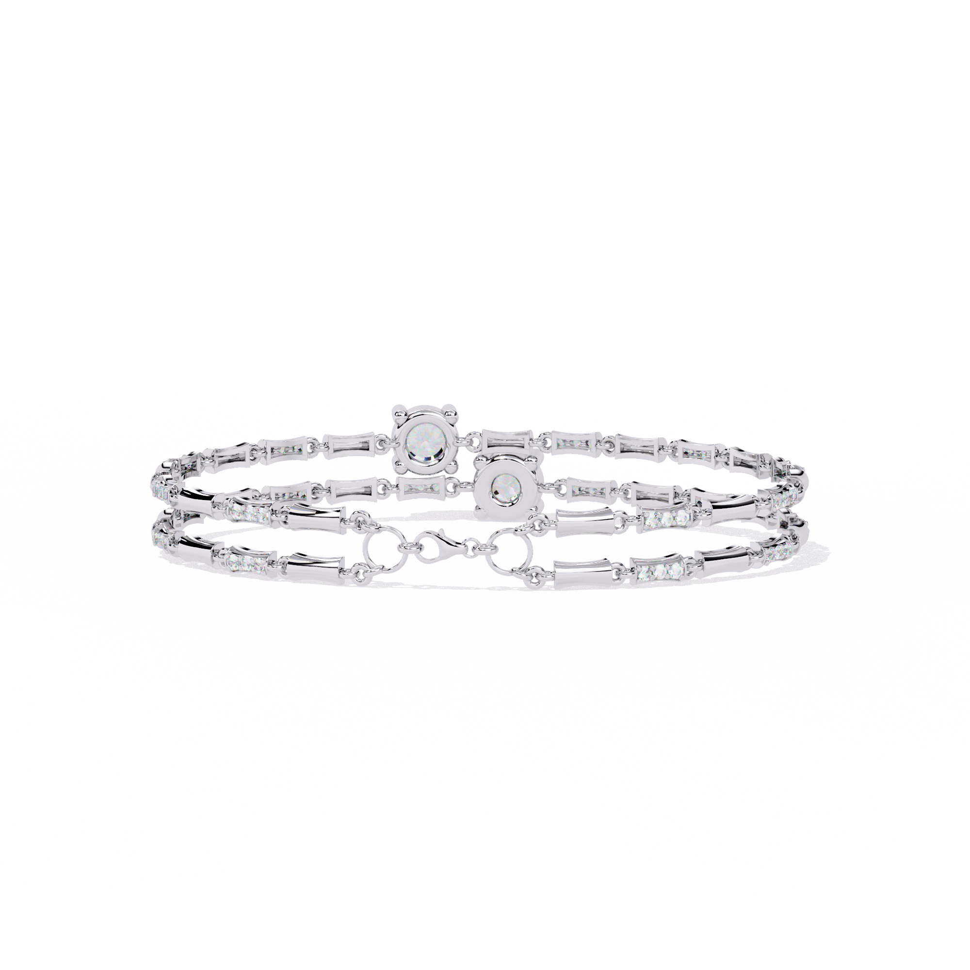 TRINITYÉ | The Dual Radiant Line Bracelet