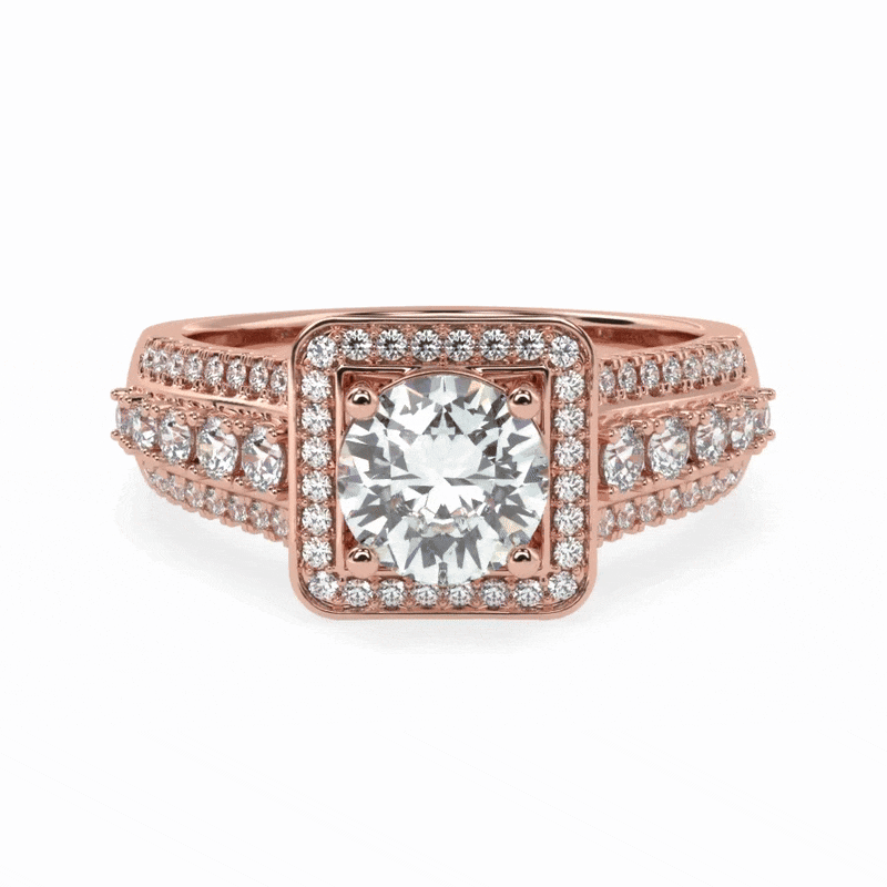 ROYALE | The Imperial Pavé Halo