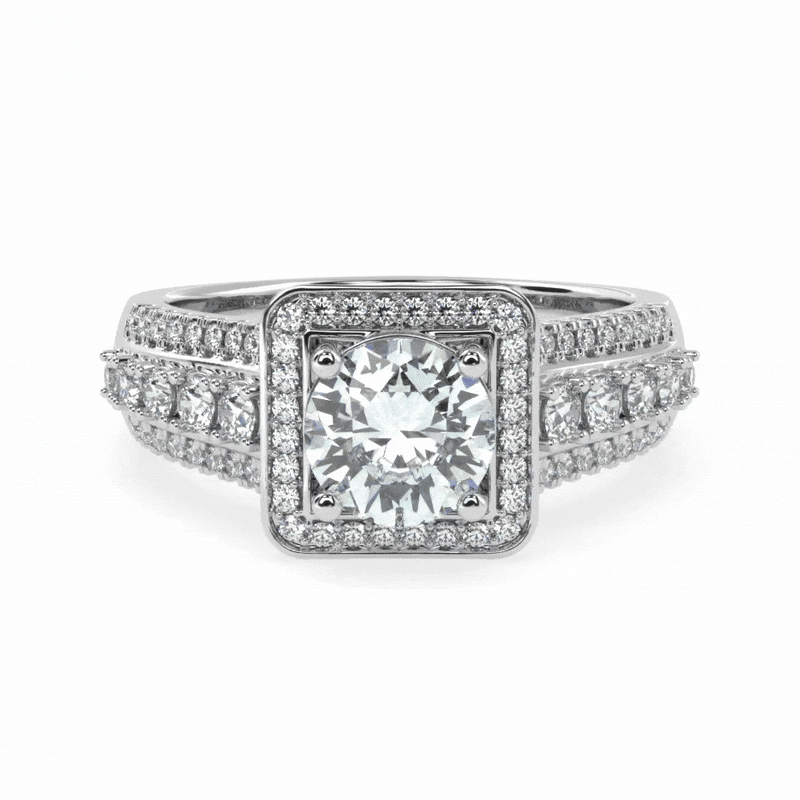ROYALE | The Imperial Pavé Halo