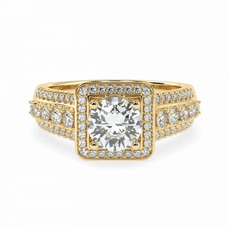ROYALE | The Imperial Pavé Halo