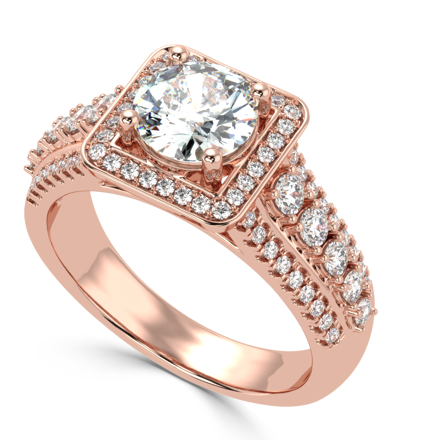 ROYALE | The Imperial Pavé Halo
