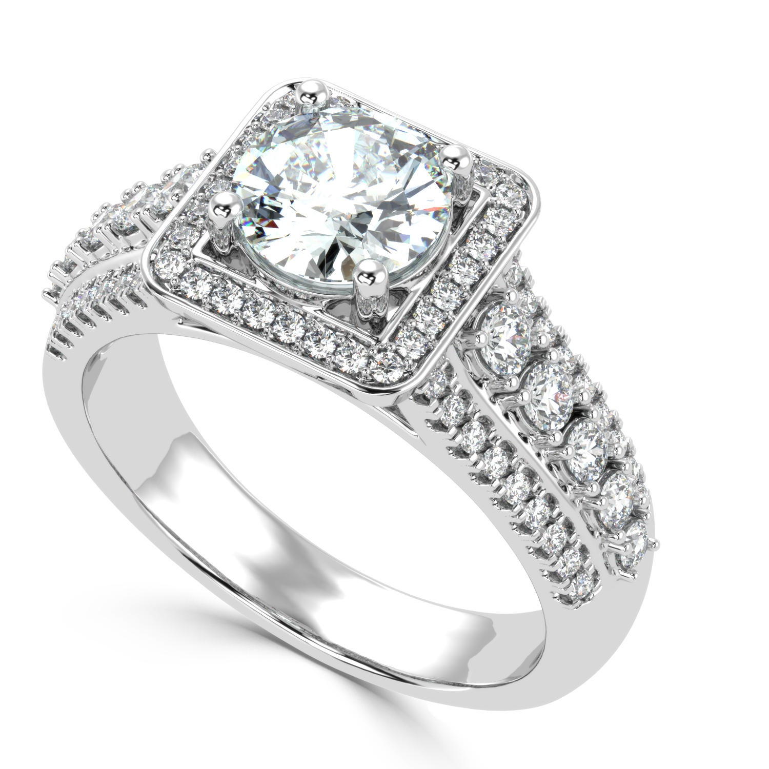 ROYALE | The Imperial Pavé Halo