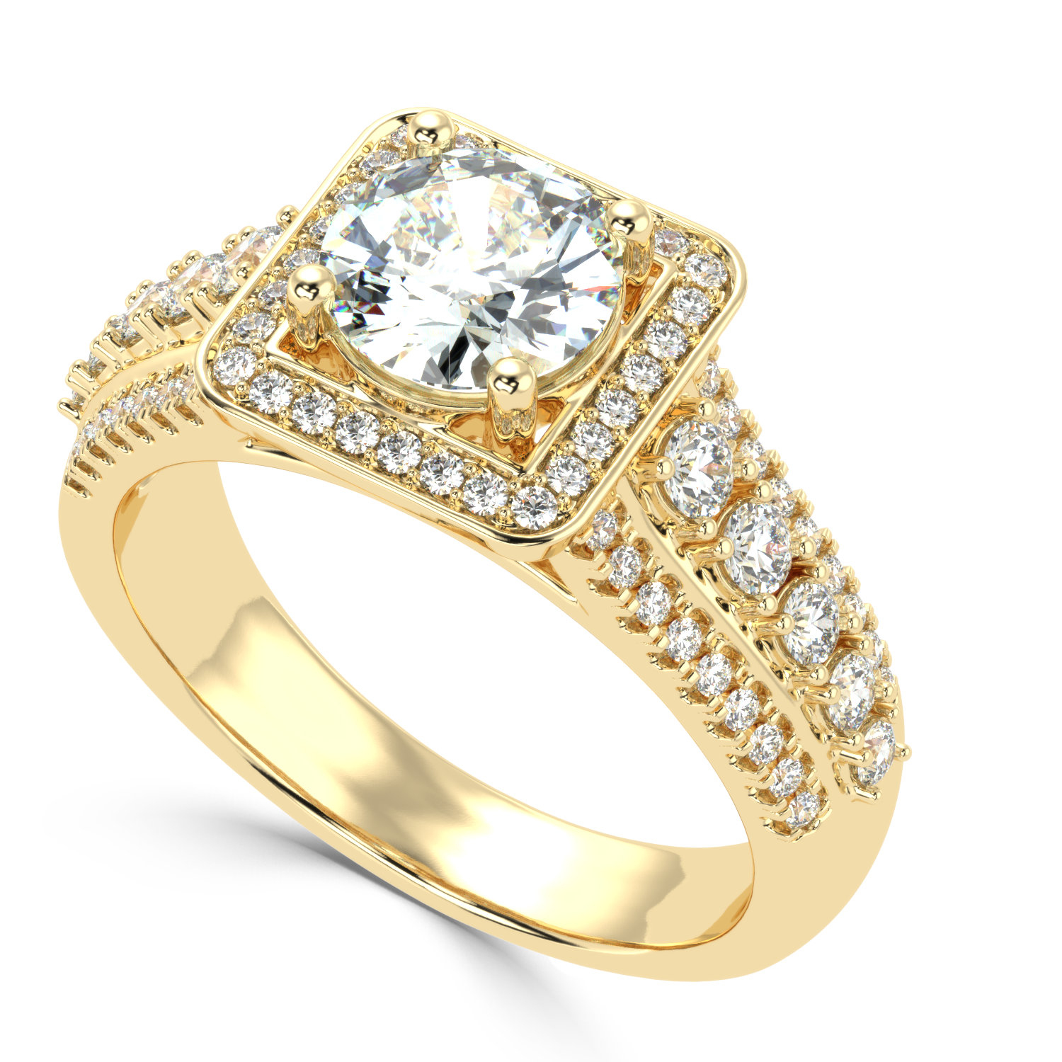 ROYALE | The Imperial Pavé Halo