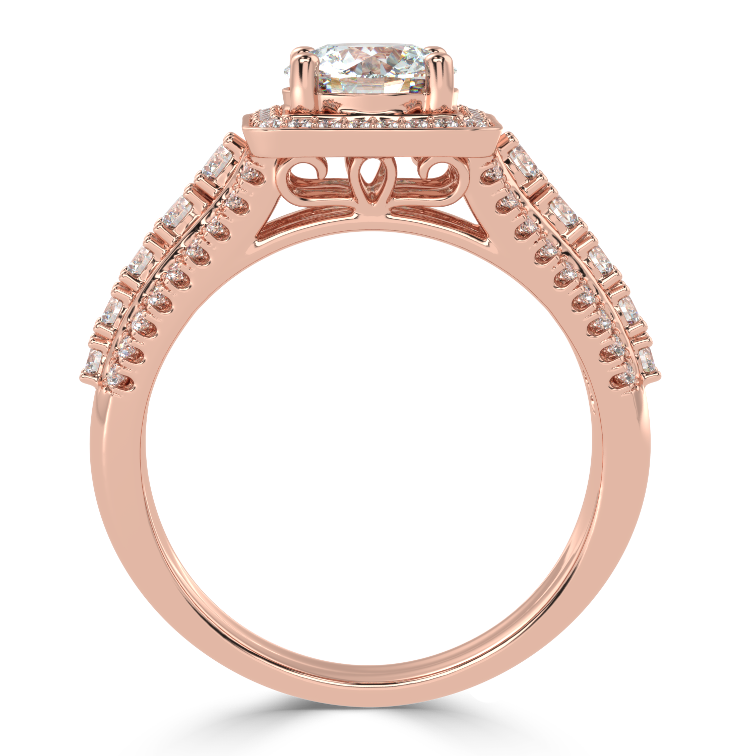 ROYALE | The Imperial Pavé Halo