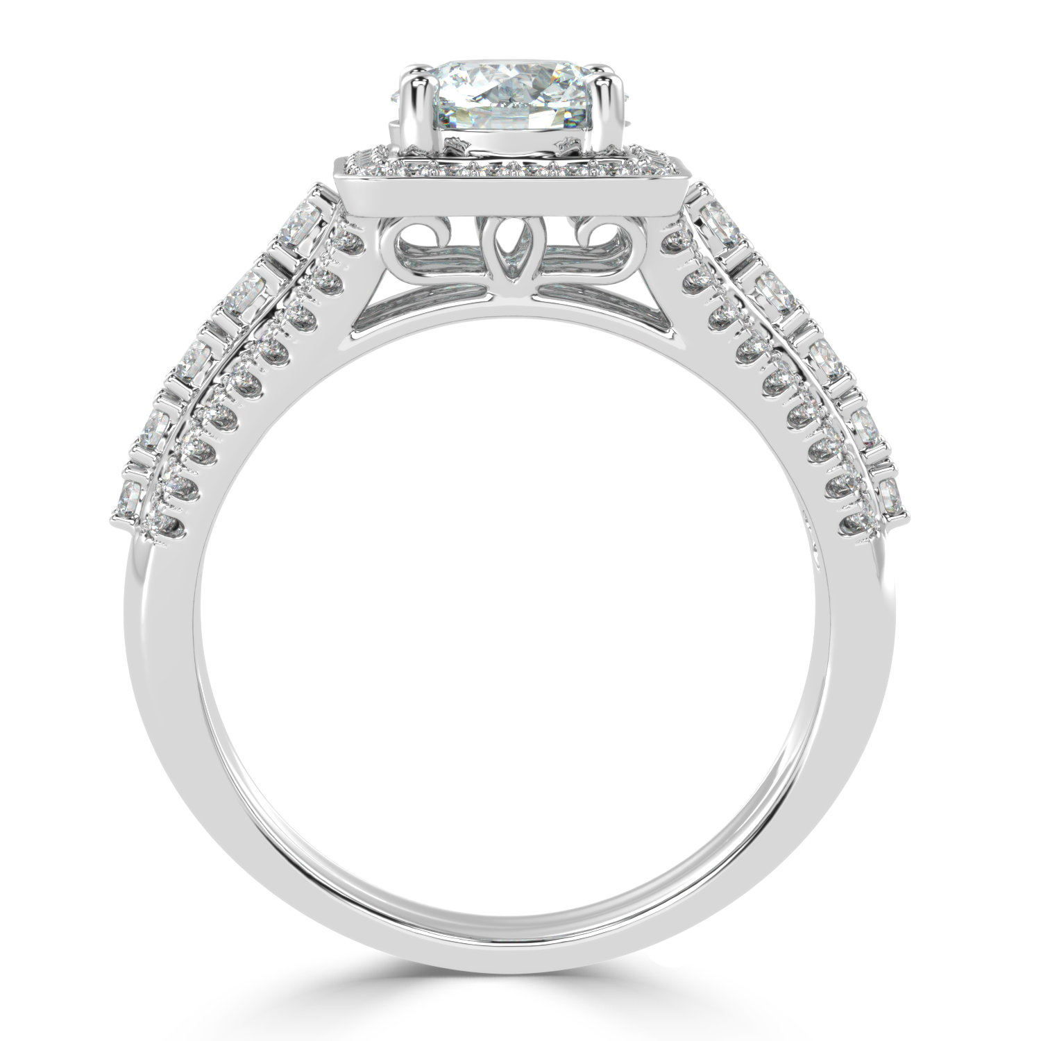 ROYALE | The Imperial Pavé Halo